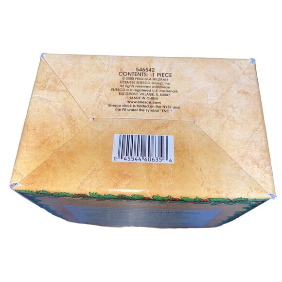 Cherished Teddies Teddy In Sleigh 2000 Enesco 546542 Hanging Ornament - Picture 6 of 7